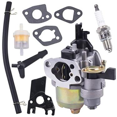 Imagem de JINGKE Conjunto de carburador GX160 para Honda GX140 GX160 GX200 5.5HP 6.5HP 196cc WP20 EG1400 EZ2500 Predador de frete portuário 212cc Go Kart OHV R210 / 68121 69727 6812227 0 603 63 94187 96500 Baja Mb165 Mb200