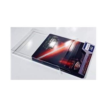 Imagem de 25 caixas protetoras de plástico transparente com mangas protetoras para notebook/capas G2