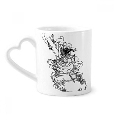 Imagem de Masterpiece Romance Three Kingdoms China Caneca Café Cerâmica Copos Copo Coração Vidro