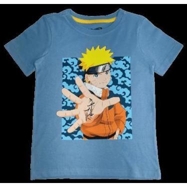 Kit Conjunto 2 Camiseta Infantil Naruto Sasuke e Boruto Akatsuki