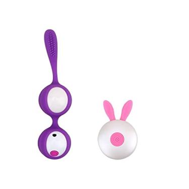 Imagem de Vibrador Bola Ovo Clitóris 12 Velocidades de Controle Remoto Sem Fio Estimulador Erótico Zatla Shop (Roxo)