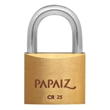 Imagem de Cadeado Cr25 Ka1  Mesmo Segredo  - 25Mm - Papaiz