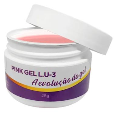 Imagem de Gel de unha Piu Bella Rosa para Manicure e Pedicure
