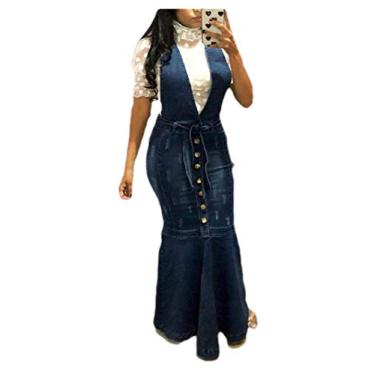 vestido jeans sereia