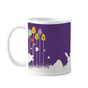 Imagem de Caneca de cerâmica para café e porcelana de cerâmica festival de religião da Páscoa