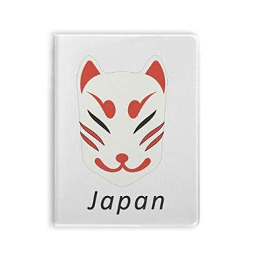 Imagem de Diário tradicional japonês com cabeça de raposa e capa macia
