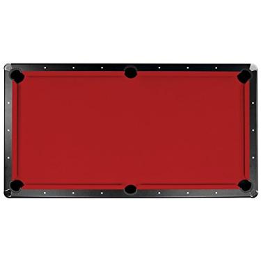 Imagem de Championship Saturn II bilhar de feltro para mesa de sinuca vermelho, 2,4 m