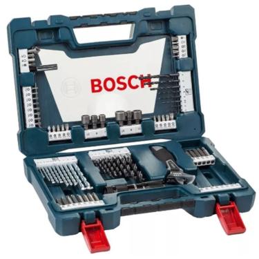 Imagem de Jogo Kit De Ferramentas Chave Broca Madeira Concreto Bosch