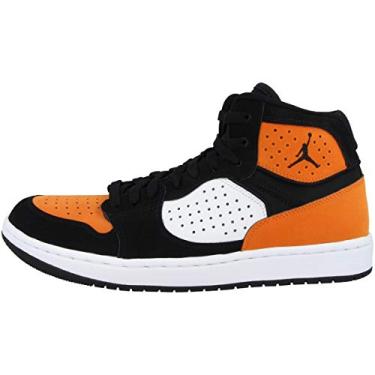 Imagem de Nike Air Jordan Access Mens Basketball Trainers AR3762 Sneakers Shoes (UK 9.5 US 10.5 EU 44.5, Black White Starfish 008)