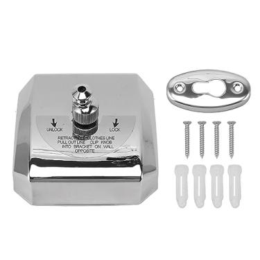 Imagem de Varal Retrátil Portátil Com Corda Ajustável, Secador de Roupas de Aço Inoxidável Interno e Externo, Forte Capacidade de Carga para Roupas Secas e úmidas (Quadrado)