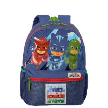 Imagem de Mochila PJ Masks Plus Colorido Grande Resistente Poliéster