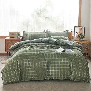 Conjuntos de roupa de cama xadrez, conjunto xadrez shein