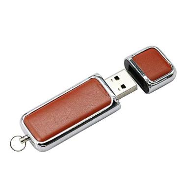 Imagem de 8GB PU 3.0 USB Flash Drive Pen Drive Armazenamento de Dados Pen Drive Pen Drive Memory Stick USB Drive USB 3.0 Flash Drive PenDrive U Disk - Marrom