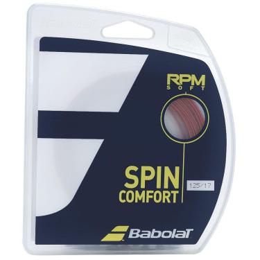 Imagem de Set de Corda para Raquete de Tênis Babolat RPM Soft 1,25mm - Marrom