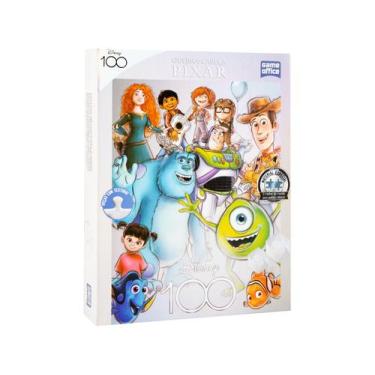 Imagem de Quebra-Cabeça 500 Peças Pixar Game Office - Disney 100 Anos Toyster Br