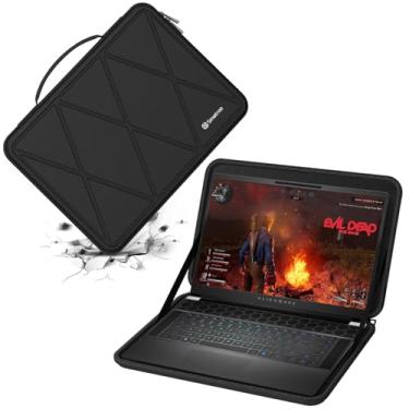 Imagem de Smatree Capa protetora rígida de EVA compatível com laptop de jogos Dell Alienware 16 Area-51 de 16 polegadas, para laptop de jogos Dell Alienware X16 R2 (X8323)