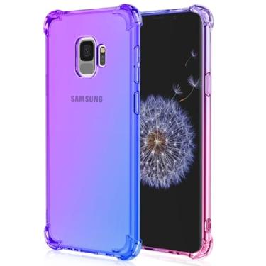 Imagem de PRAECONINA Flexível Anti Impacto Bordas Reforçadas Capa para Samsung Galaxy A8+ (2018)