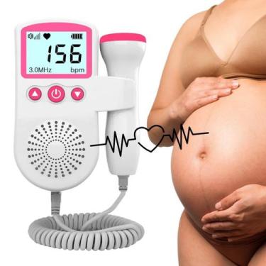 Imagem de Sonar Fetal Monitor Cardíaco Obstétrica Portátil Pré Natal - Star Capa
