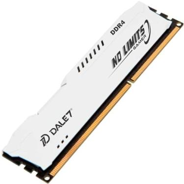 Imagem de Dale7, Memória Gamer Ddr4 4Gb 2400 Mhz Desktop Dale7 No Limits Cor:Branco