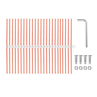 Imagem de THTEN Carretel de cabeça de lâminas de aparador SF-080 compatível com cortadores de grama Black & Decker GH3000 LST540 GH3000R LST540B 24+4+1
