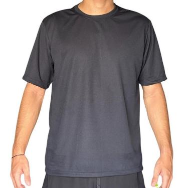 Imagem de Camiseta Dry Masculina Fit Oversized Performance Malha Leve Respirável-Masculino