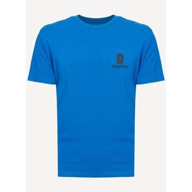 Imagem de Camiseta Aleatory Estampada Rubber Azul-Masculino