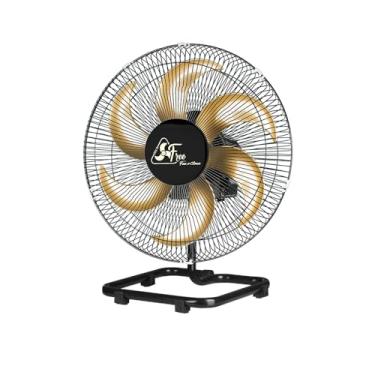 Imagem de Venti-Delta Free Ventilador Oscilante Mesa 40cm Grade Aço Bivolt Preto