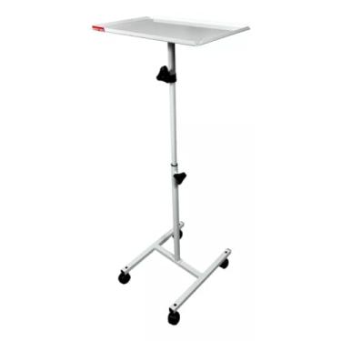 Imagem de Mesa Carrinho Auxiliar C/Altura Regulável Vapor De Ozônio