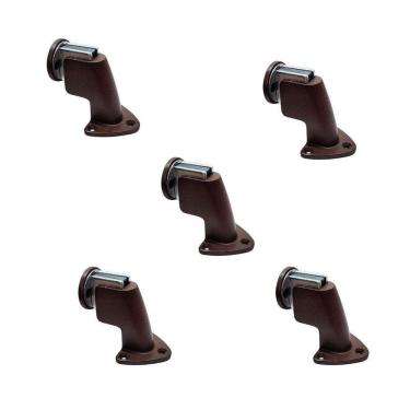 Imagem de Kit 5 Prendedor Batedor Porta Magnetico Imab Corten Piso