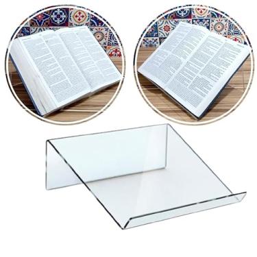 Imagem de Suporte em Acrílico para Bíblia, Aparador, Púlpito, Estante, Escrivaninha, Quarto, Sala de Estar, Sala de Jantar