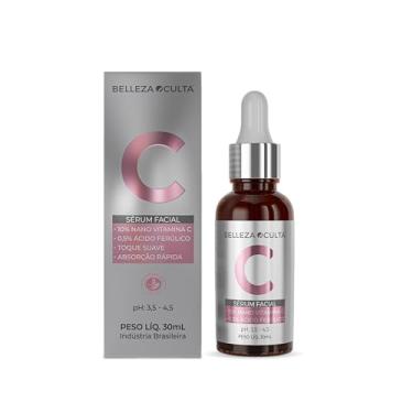 Imagem de Serum Facial 30Ml Nano Vitamina C 10% + Ácido Ferúlico 0,5% - Belleza Oculta