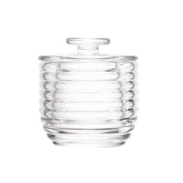 Imagem de Manteigueira Francesa Em Vidro Colmeia Lyor Transparente