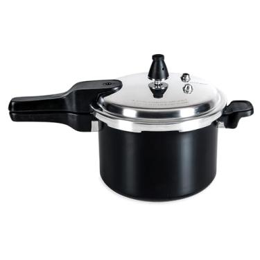 Imagem de Brinox - Panela de Pressão Ceramic Life Super com Fundo de Indução 4,2L - Preto