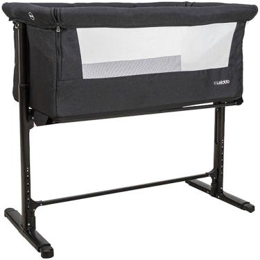 Imagem de Berço para Bebe Co-leito Lado a Lado Kiddo Myside Preto