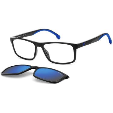 Imagem de Óculos de Sol Carrera Clip On 8065 CS D51 555X Preto - Preto - Masculino - Único-Masculino