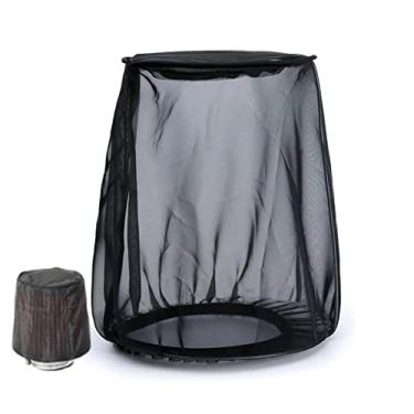 Imagem de XYZMT Filtro de ar à prova d'água meia de chuva capa protetora à prova de poeira para Harley Davidosn Dyna Sportster Touring Softail Fat Boy Road King Autocar Motorcycle Kits de limpeza de filtro de