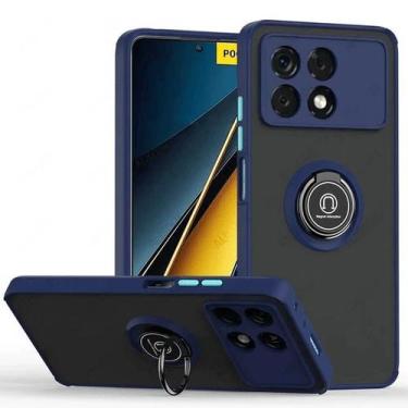 Imagem de Capa Capinha Anel Translucida Compativel Com Xiaomi Poco F6 Pro 5G - G