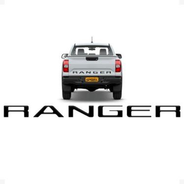 Imagem de Adesivo Faixa Traseira Ranger 2022/2024 Preto Resinado - SPORTINOX, Co
