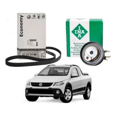 Imagem de Kit Correia Dentada Tensor Saveiro Cross G5 1.6 2009 A 2013 - INA