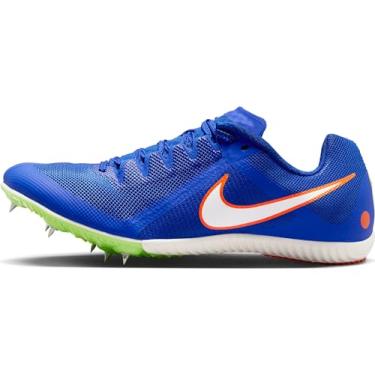 Imagem de Nike Tênis Zoom Rival Sprint Track and Field nkDC8753 100, Azul de corrida/laranja/branco, 14