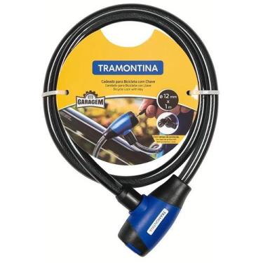Imagem de Trava para Bike/ Bicicleta 100cm com Chave 43212/001 - Tramontina