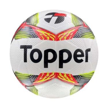 Imagem de Bola Topper Slick 24 - Campo, Branco, Amarelo, Vermelho, Preto, U