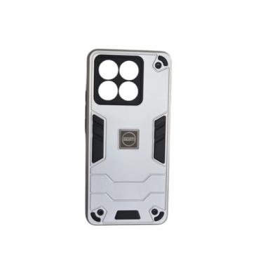 Imagem de Capa Capinha Armadura Resistente Para Xiaomi X6 Pro Cor Prata Anti Imp