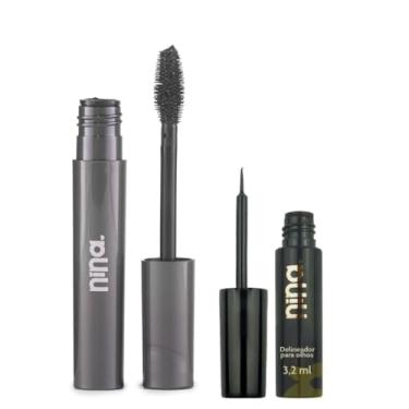 Imagem de Máscara de Cílios + Delineador Carbon Black Nina Makeup