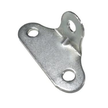 Imagem de Cantoneira 722  Fixação Zincada 3 Furos Para Moveis 08 Peças - comerci