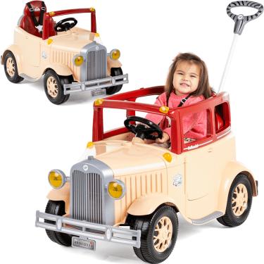 Imagem de Carrinho de Passeio e Pedal Infantil Calesita Calhambek Classic
