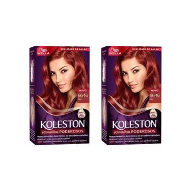 Imagem de Coloraçao Koleston 6646 Cereja-Kit C/2Un