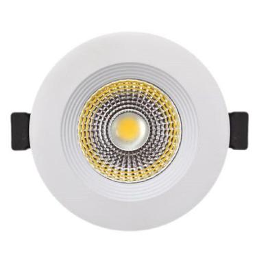 Imagem de Luminária Led Cob Redondo 7w Luz-dia (amarelada)  - IMPAC