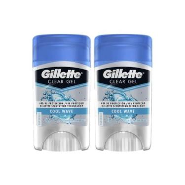 Imagem de Kit com 2 Desodorantes Gillette Antitranspirante Clear Gel Cool Wave 4