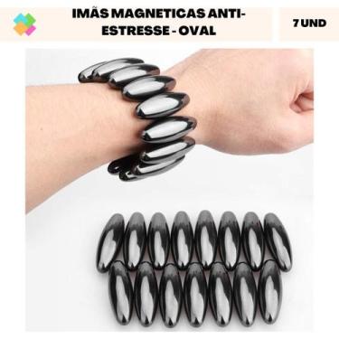 Imagem de Imãs Relaxante Anti-stress (7 Und) - Oval - YA Accessories